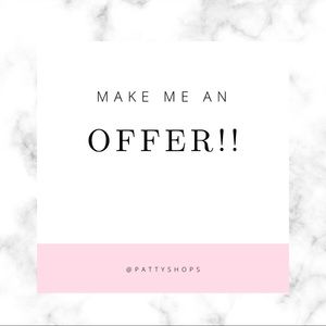 All offers considered